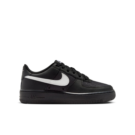 Nike Grade School Air Force 1 Low Tech Black
