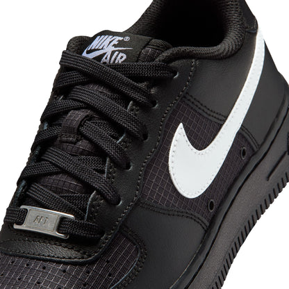 Nike Grade School Air Force 1 Low Tech Black