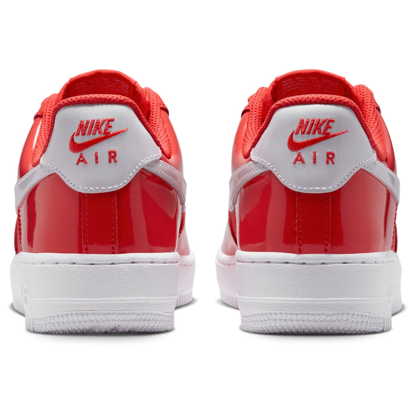 Nike Men's Air Force 1 '07 Patent Light Crimson/White