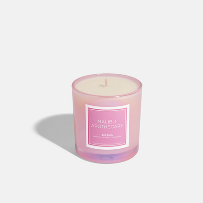 Iridescent Pink Candle - Malibu Apothecary