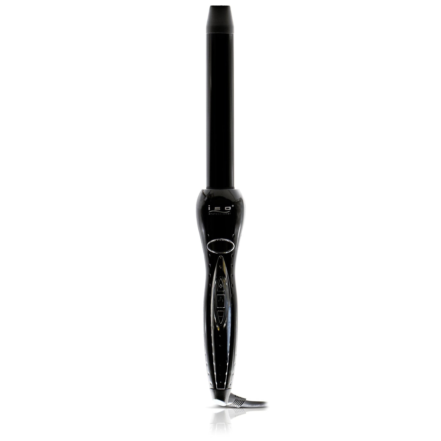 The Digital Twister - 25mm Tourmaline-Infused Ceramic Pro Curling Wand w/ Cool Tip - Gold Collection