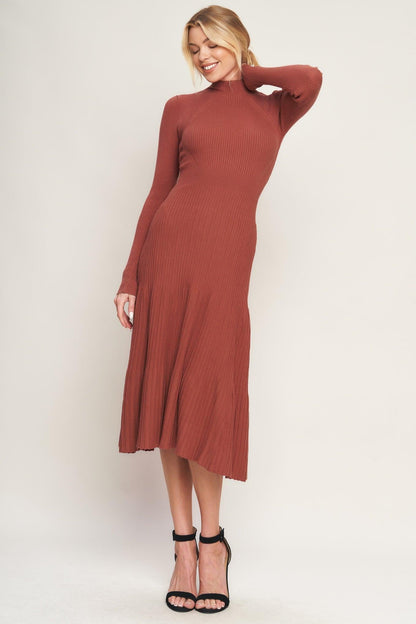 Stolen Kisses Sweater Midi Dress