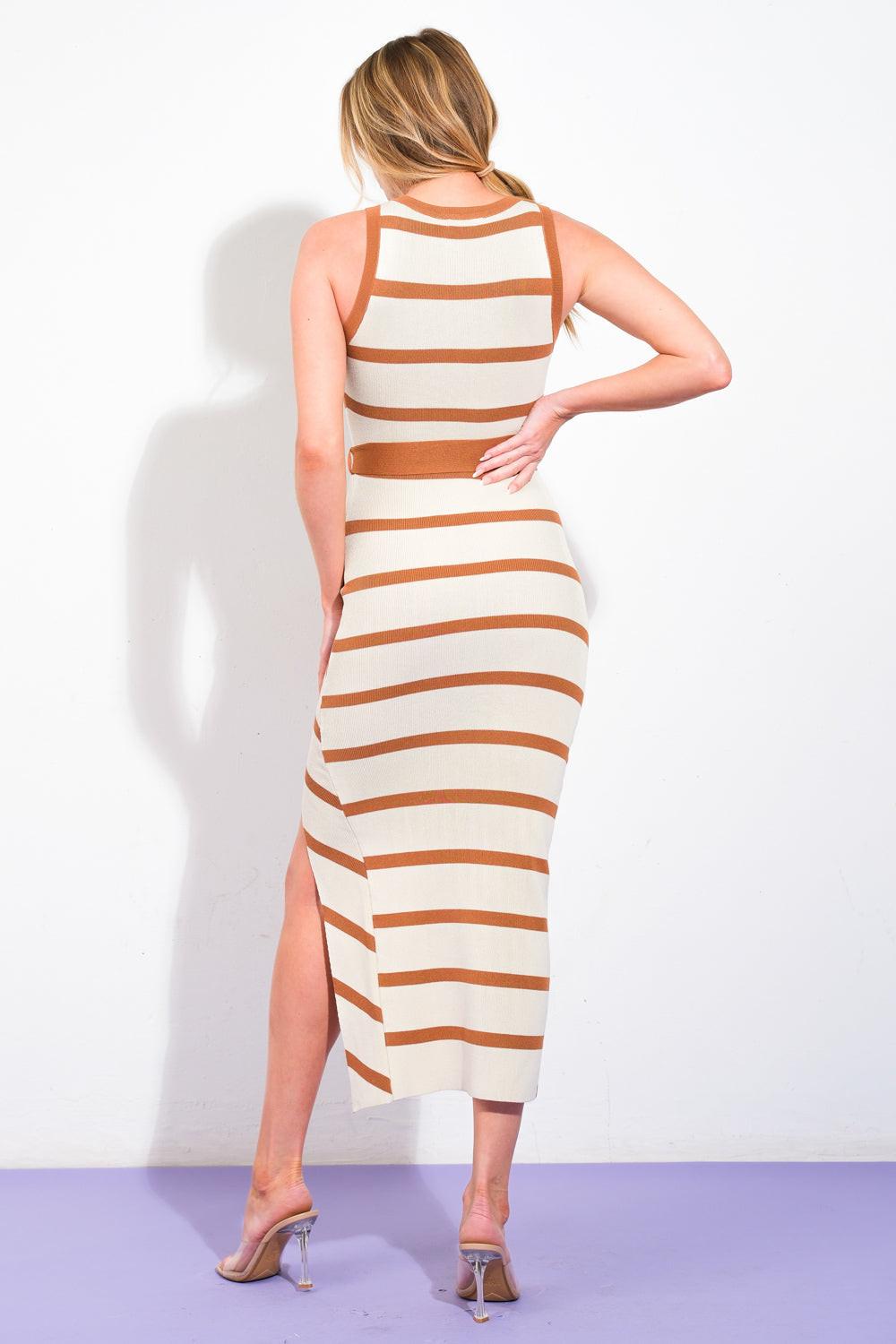 When You're Ready Sweater Midi Dress