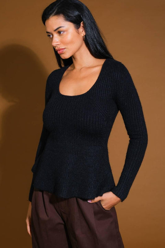 Talking to You Sweater Top