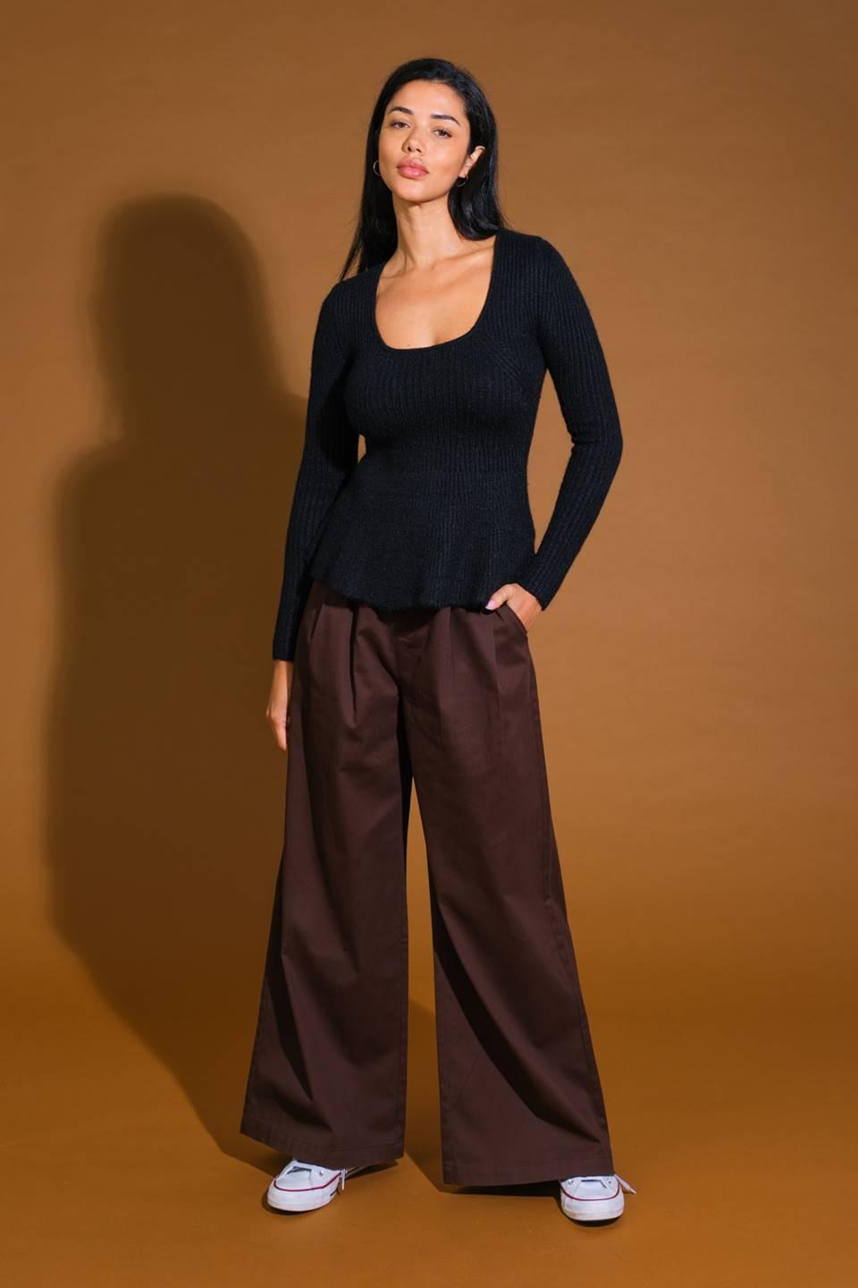 Talking to You Sweater Top
