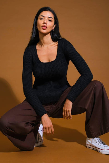 Talking to You Sweater Top