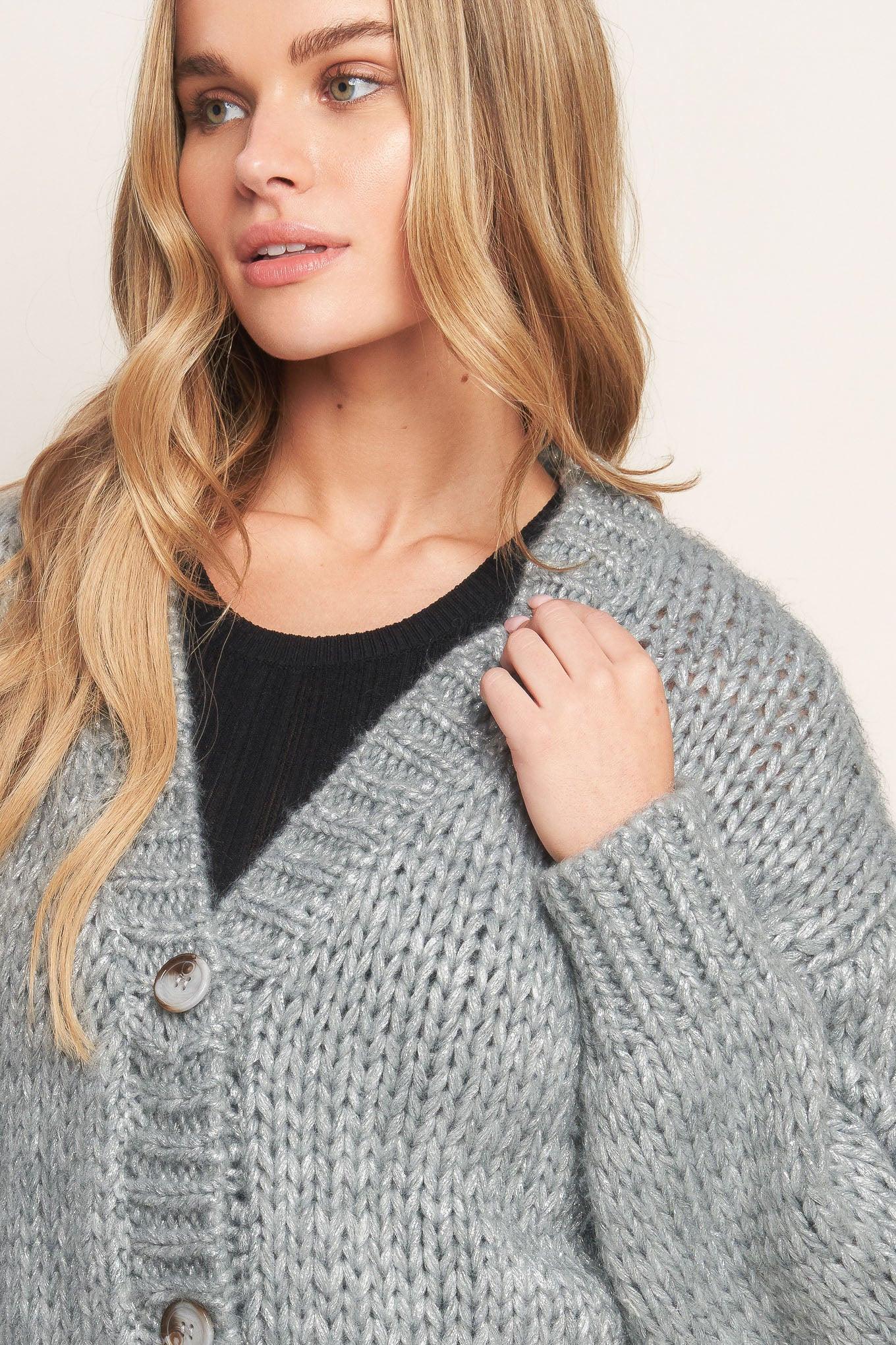 Weekend Warmth Sweater Knit Cardigan