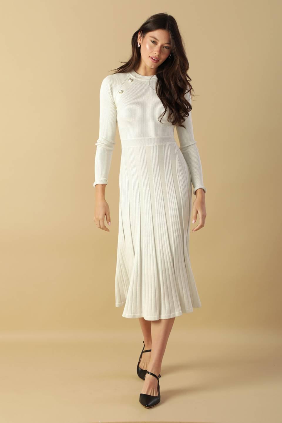 High Standards Sweater Midi Dress