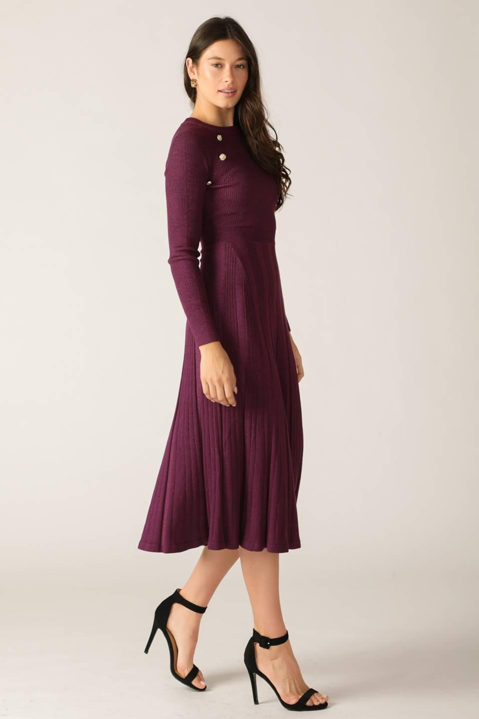 High Standards Sweater Midi Dress