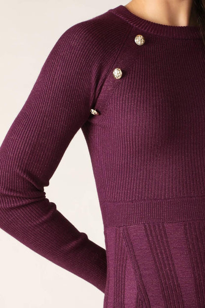 High Standards Sweater Midi Dress