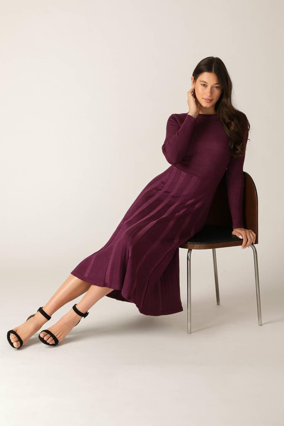 High Standards Sweater Midi Dress