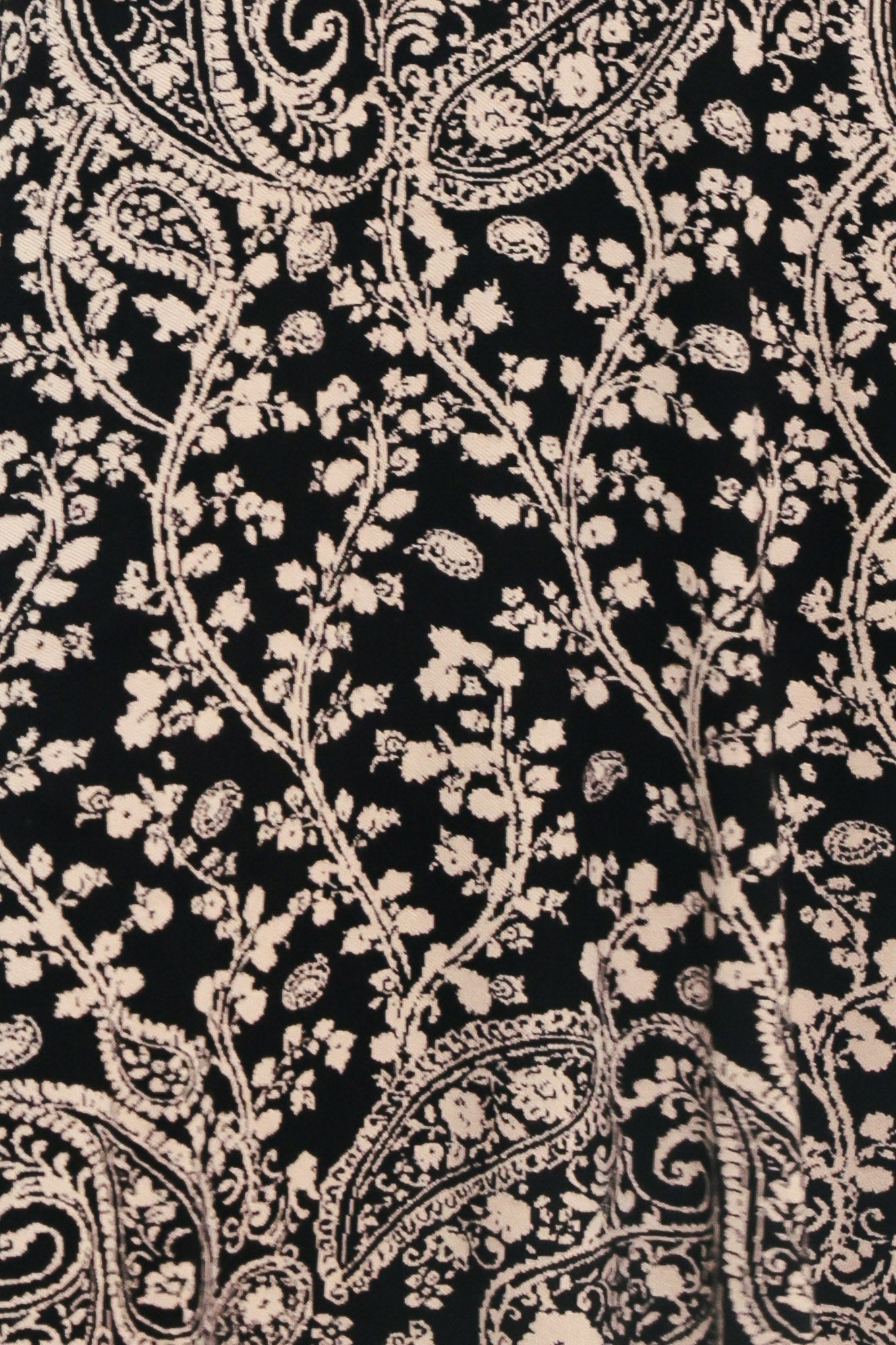 Hazel Paisley Embrace Jacquard Sweater Midi Dress