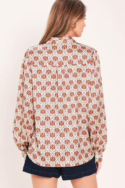Moroccan Muse Woven Top