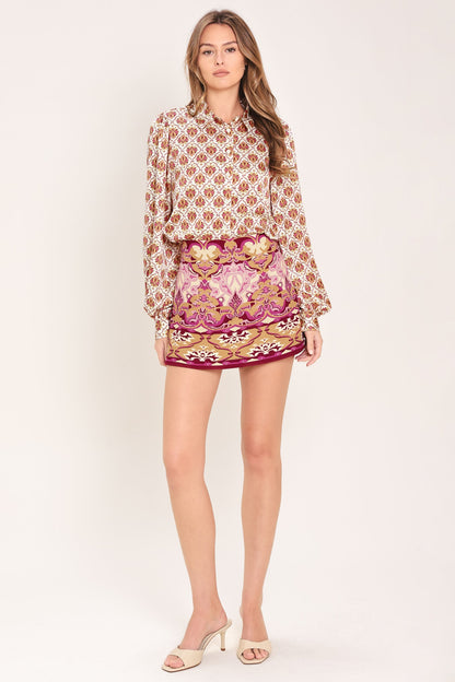 Moroccan Muse Woven Top