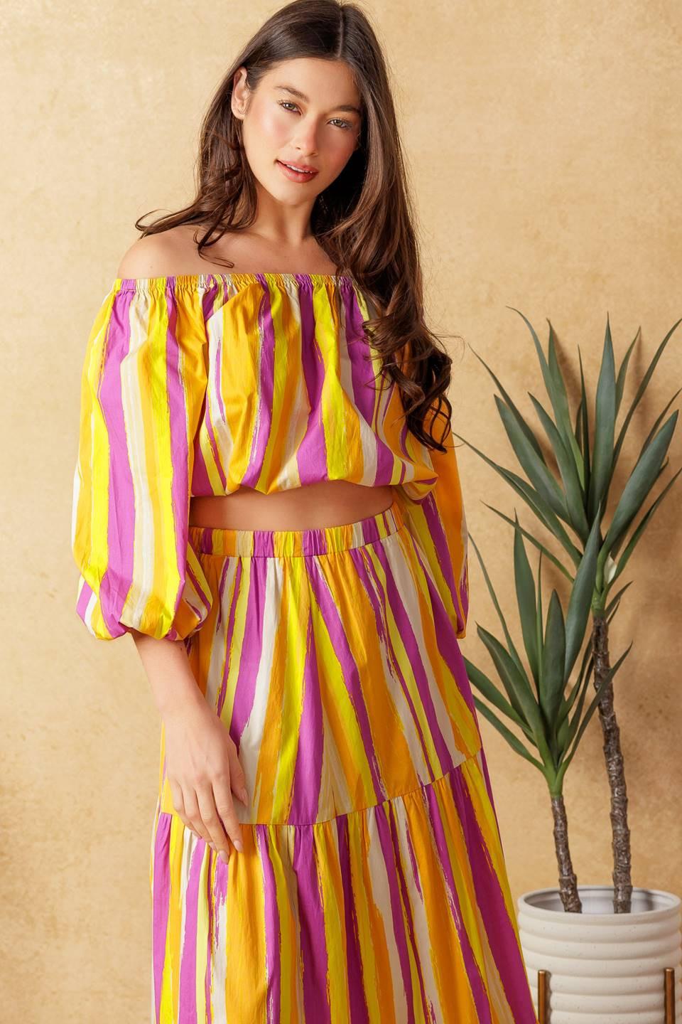 Light up My Life Poplin Top