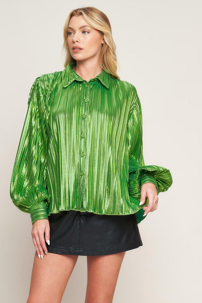 Runway Trend Foiled Top