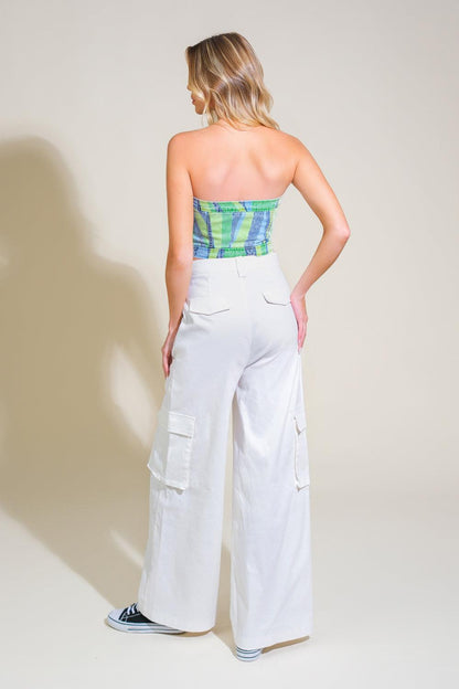Navigating Life Denim Top