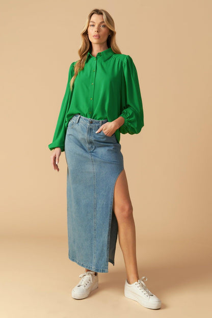 Comfortable Charm Woven Top