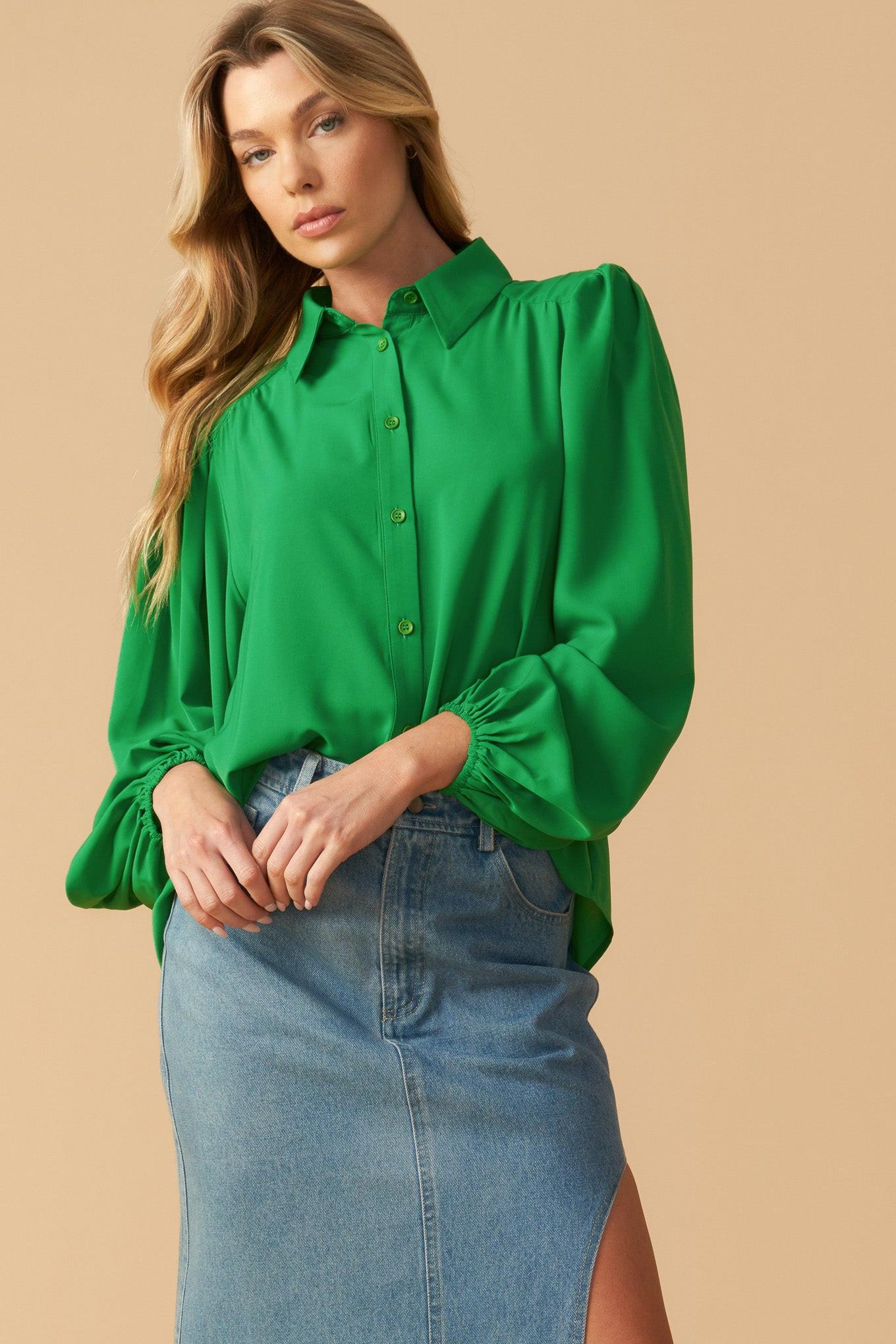 Comfortable Charm Woven Top