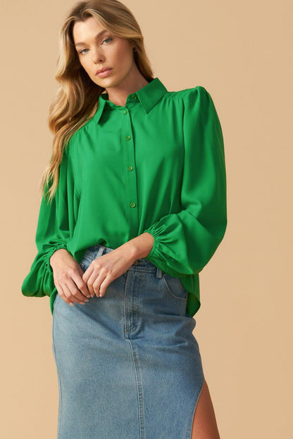 Comfortable Charm Woven Top