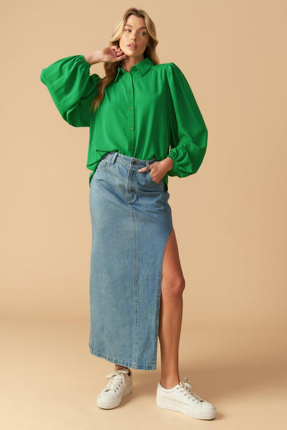 Comfortable Charm Woven Top