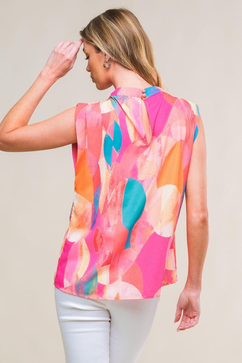 Nature's Charm Woven Top
