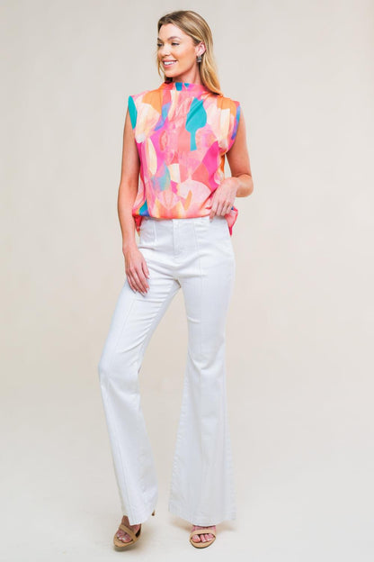 Nature's Charm Woven Top