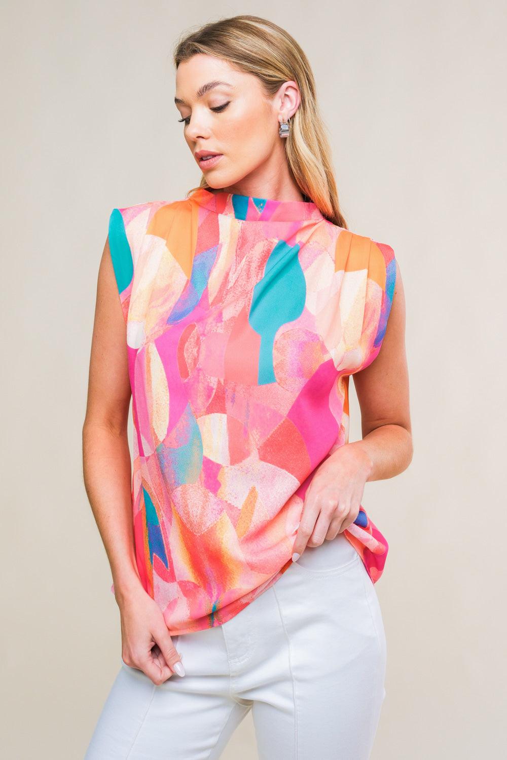 Nature's Charm Woven Top