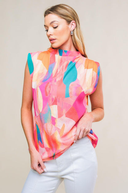 Nature's Charm Woven Top