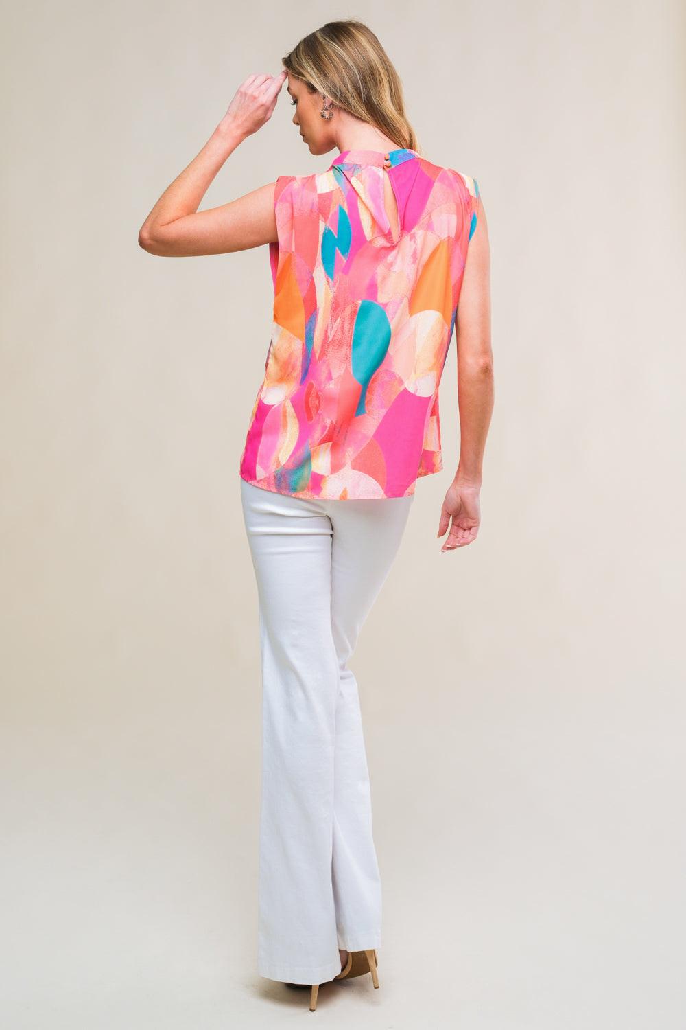 Nature's Charm Woven Top