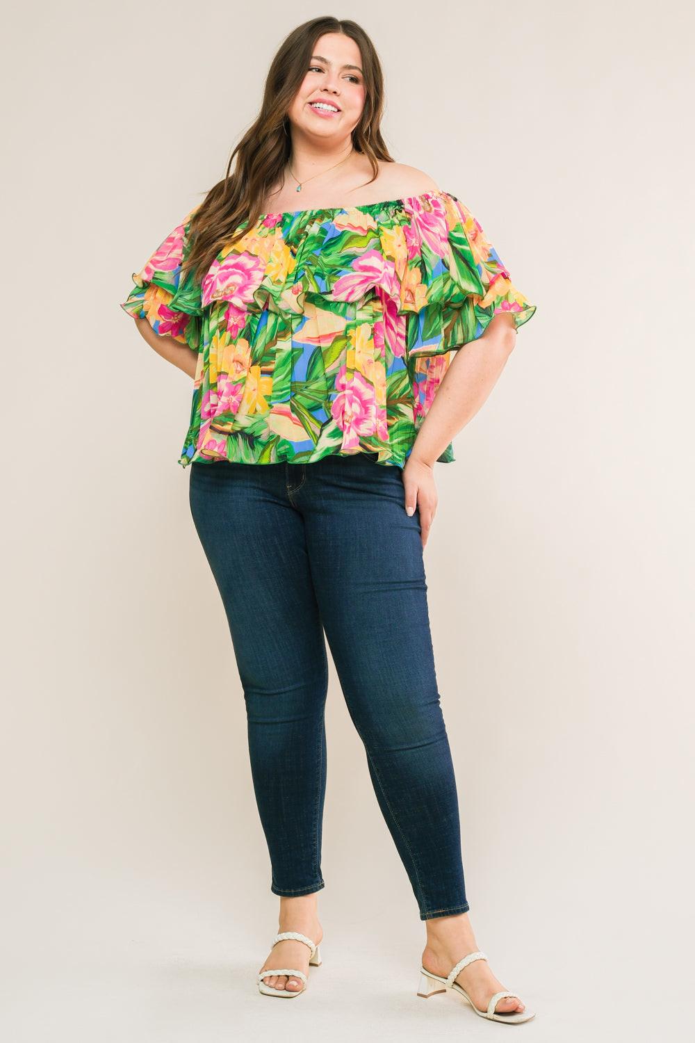 I'll Be Loving You Woven Top