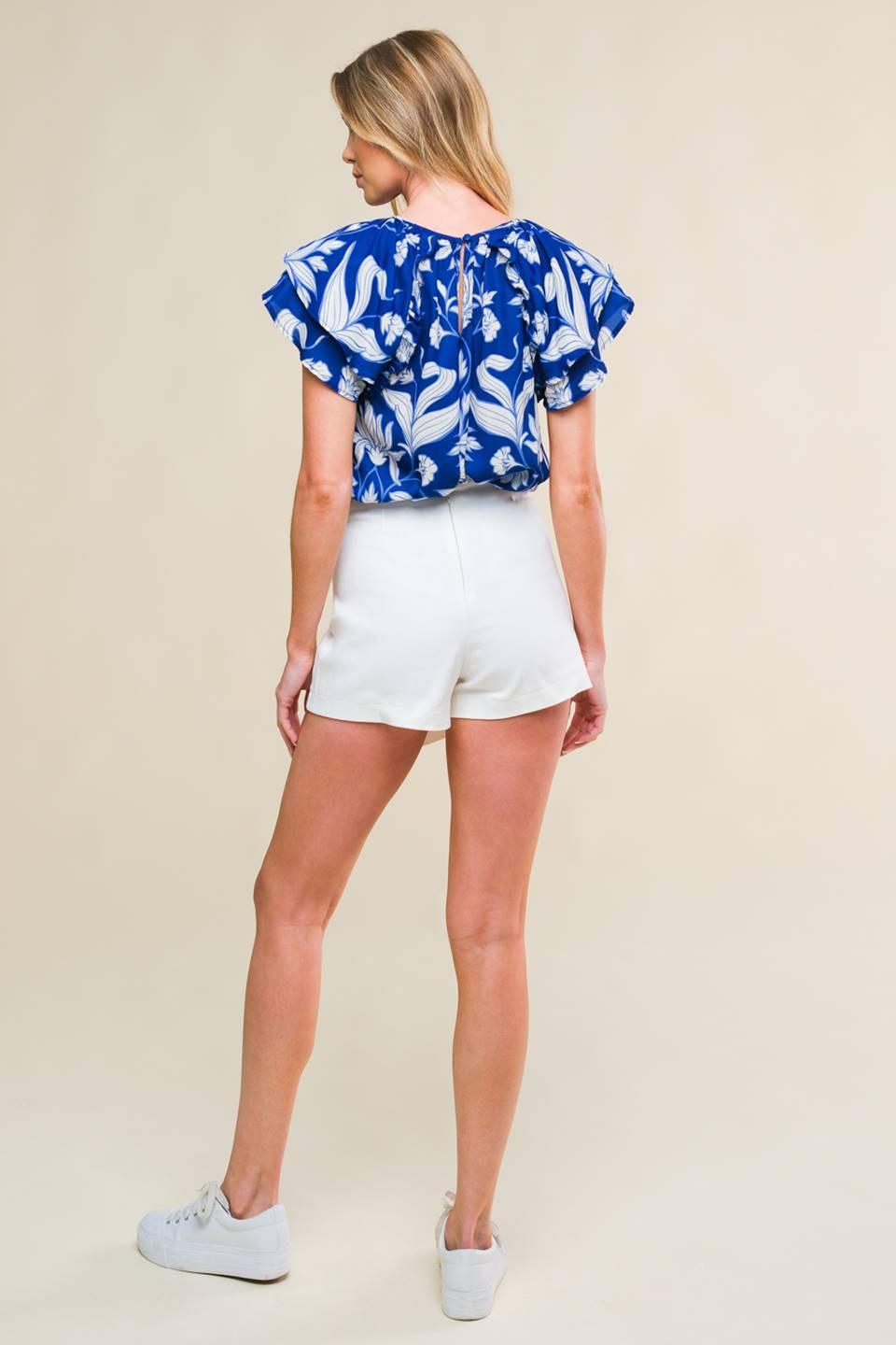 Into the Sky Woven Top