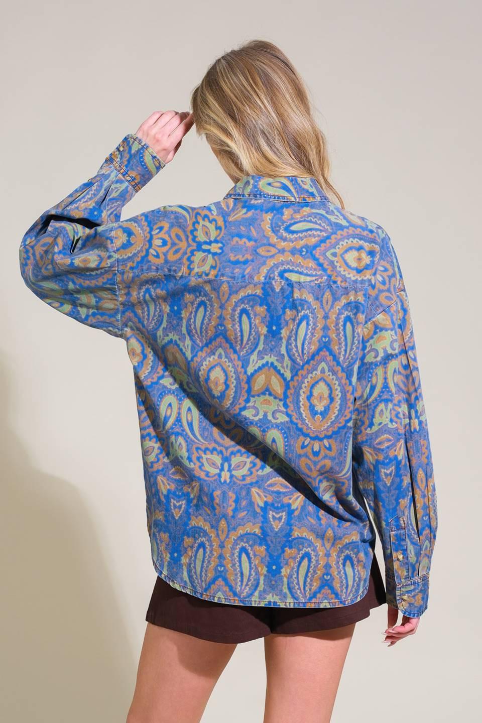 I'm in Charge Woven Top