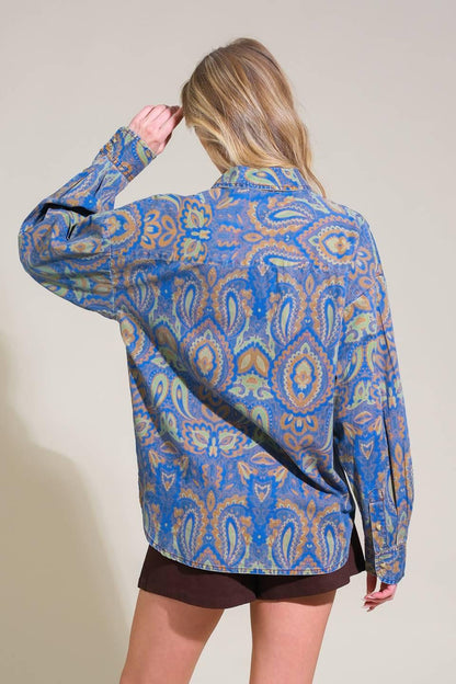 I'm in Charge Woven Top