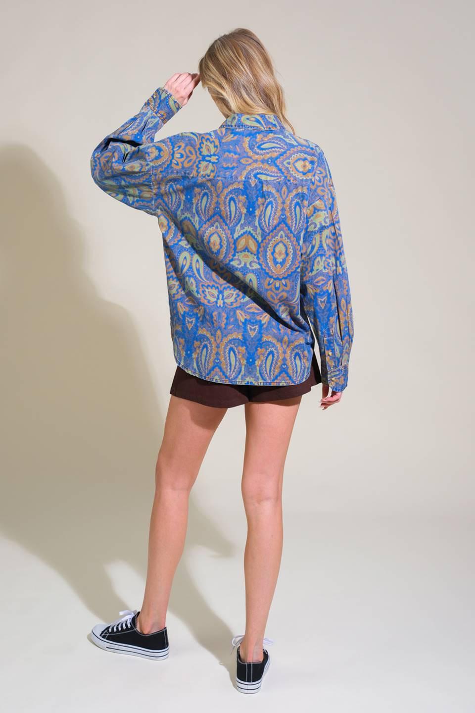 I'm in Charge Woven Top