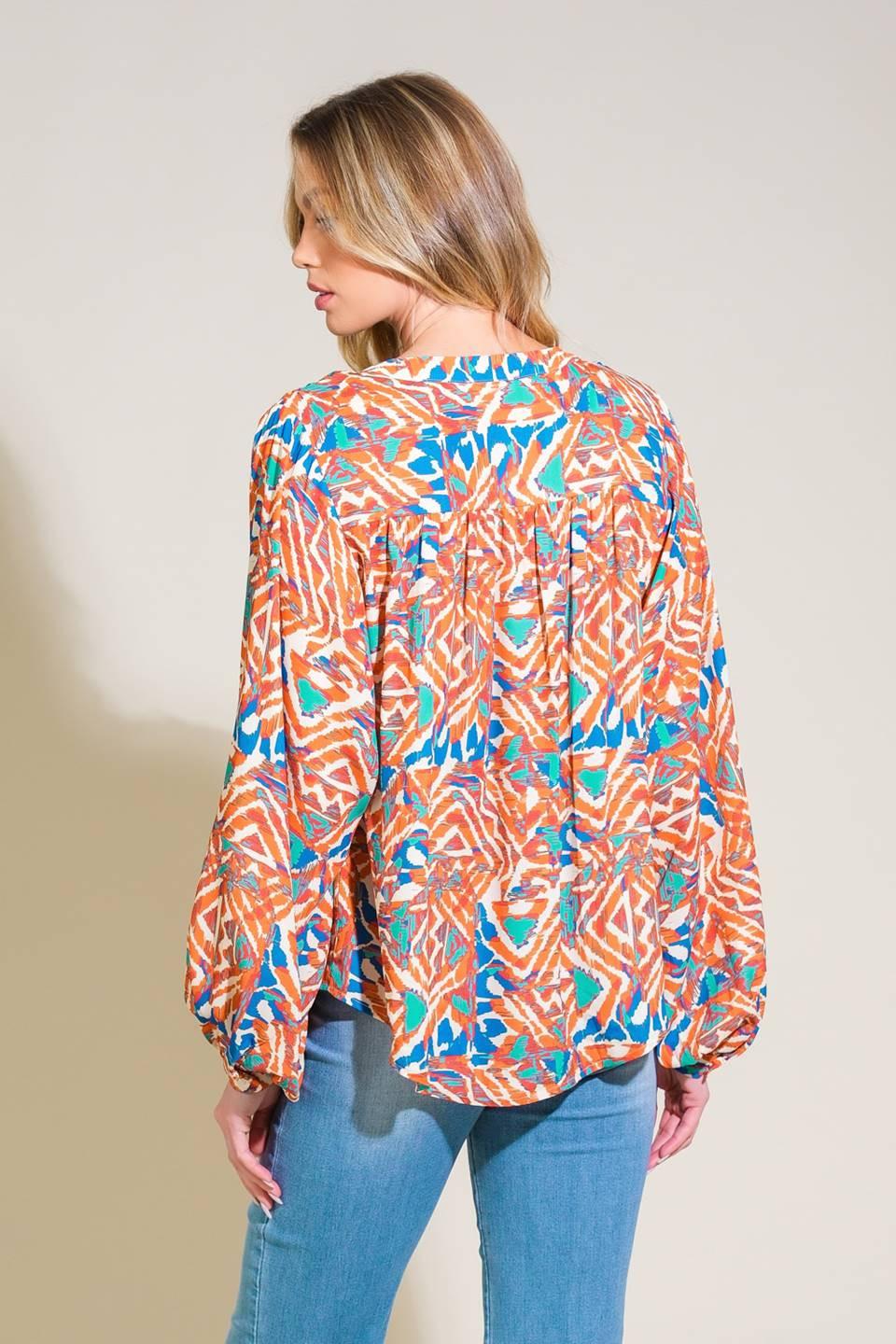 Urban Elegance Woven Top