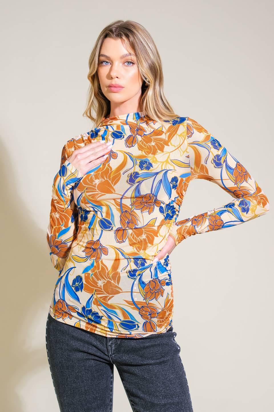 Mermaid Cove Mesh Top