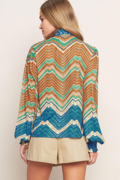 Picking Daisies Woven Top