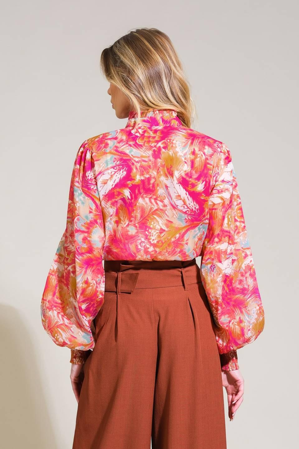 Seasonal Moves Woven Top
