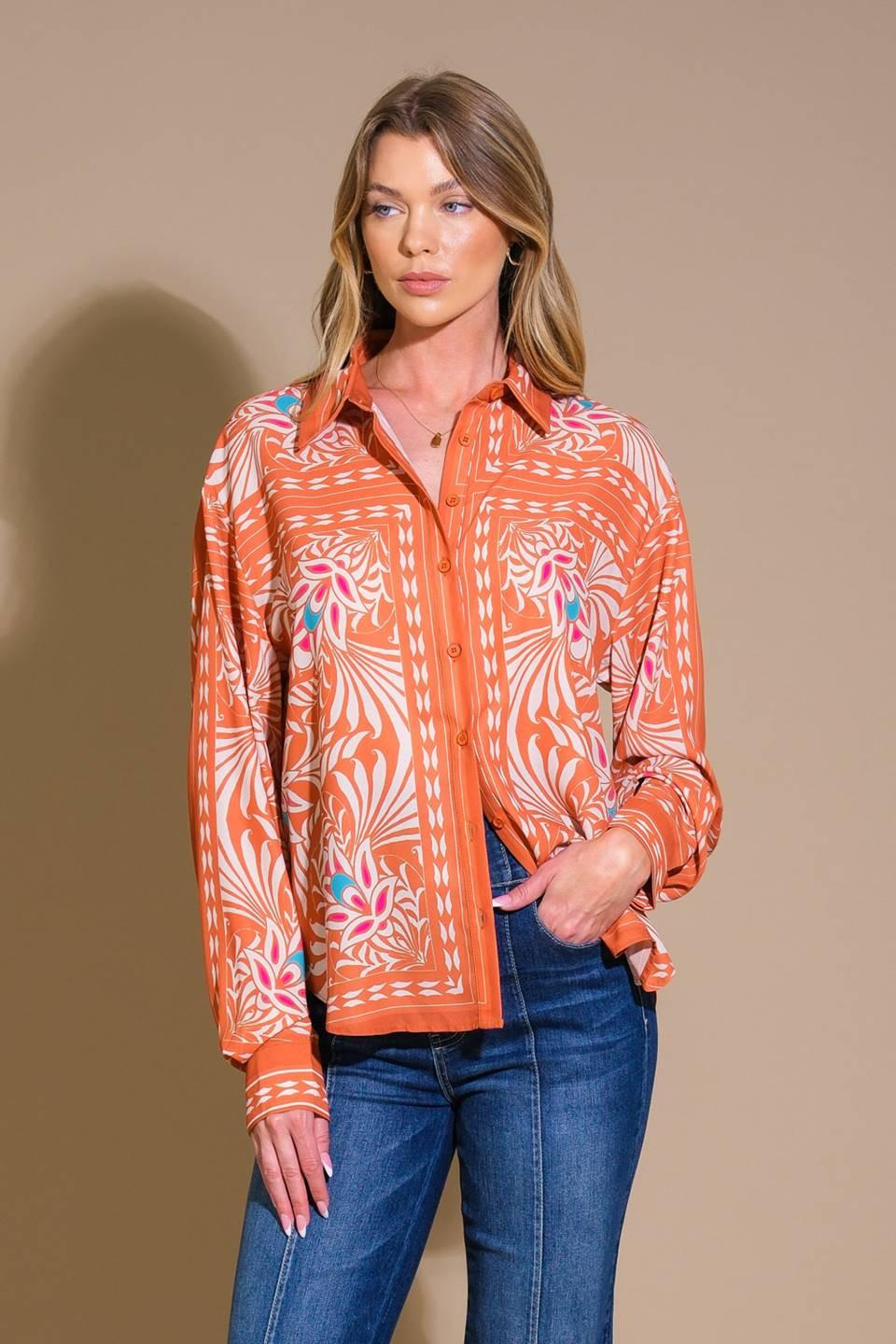 You Never Can Tell Woven Top