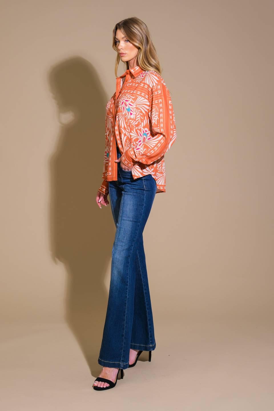 You Never Can Tell Woven Top