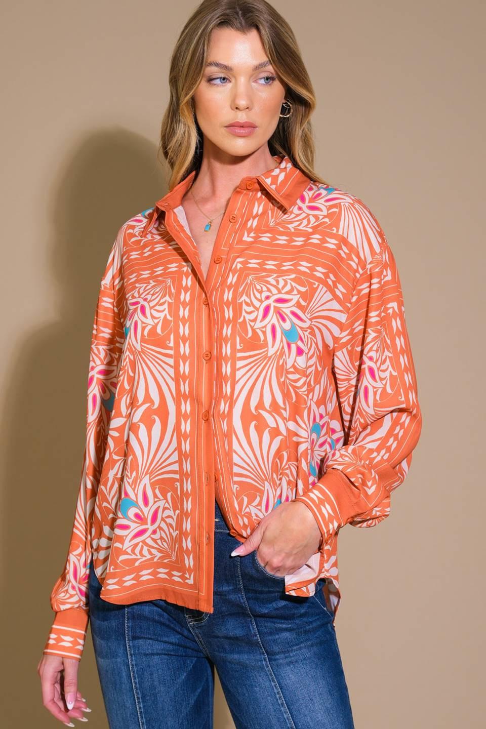 You Never Can Tell Woven Top