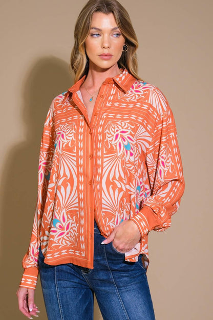 You Never Can Tell Woven Top