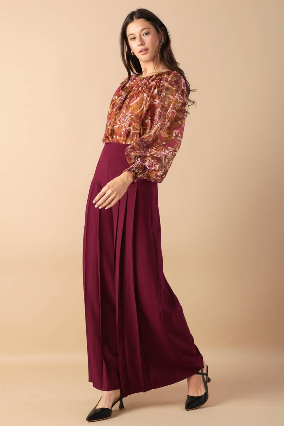 Sunset Stroll Woven Top