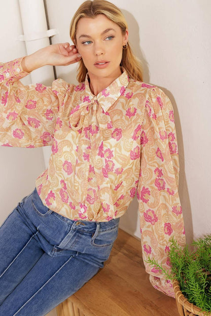 Against the Odds Woven Top
