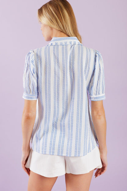 Love Letters Woven Top