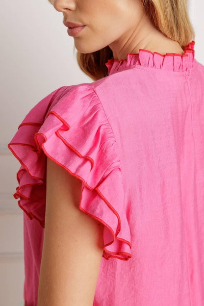 Push the Limit Woven Top