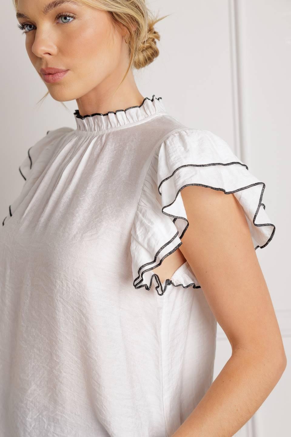Push the Limit Woven Top