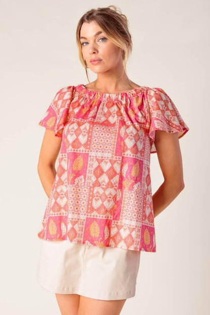 Where to Next Woven Top