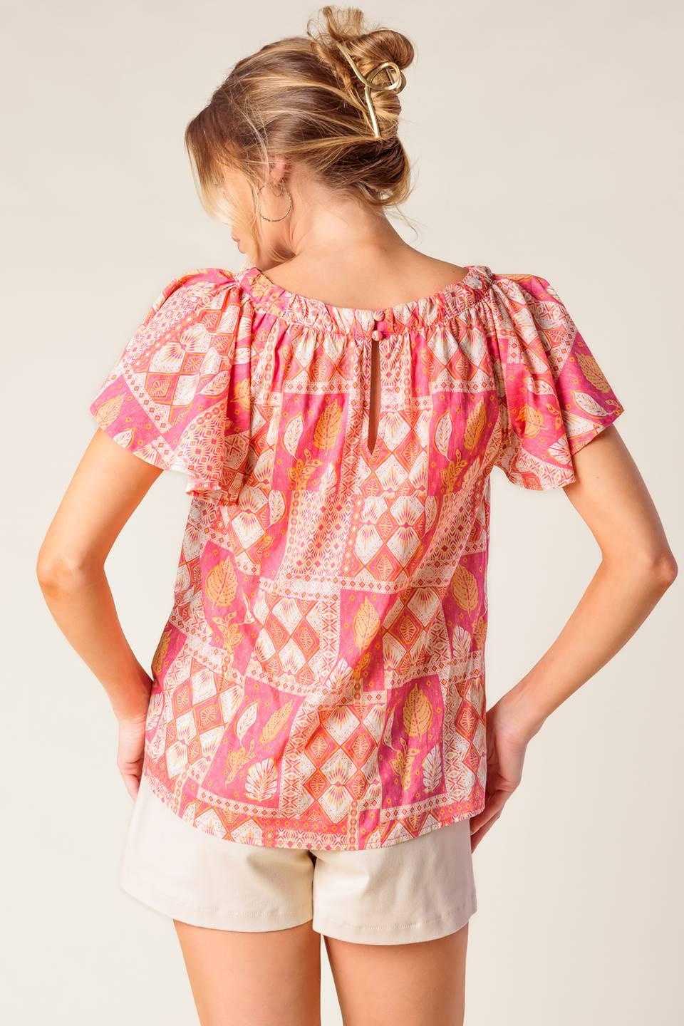 Where to Next Woven Top
